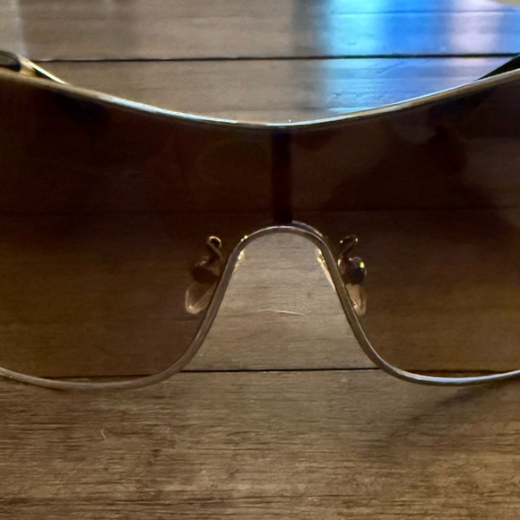 Coach Gold and Tortoise Sunglasses - Picture 3 of 7